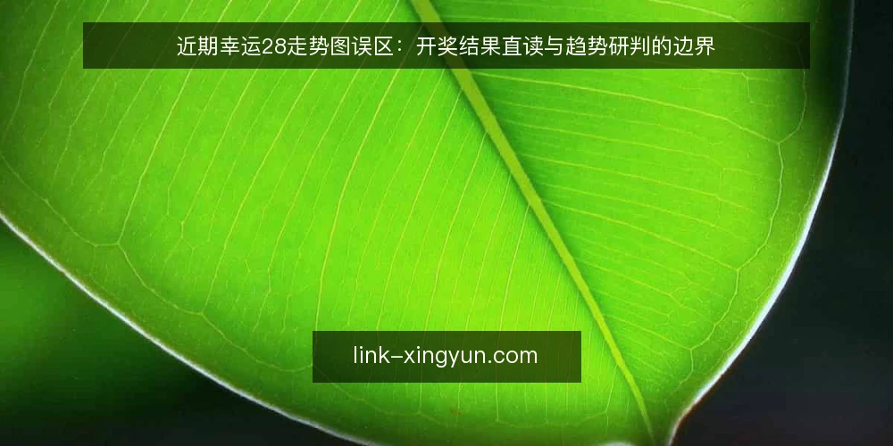 近期幸运28走势图误区：开奖结果直读与趋势研判的边界 — 当前幸运28资讯中的常见误读 配图